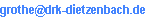 Bitte notieren Sie sich die Email-Adresse. Dies ist ein Schutz vor automatisch generierten Spam-Mails.